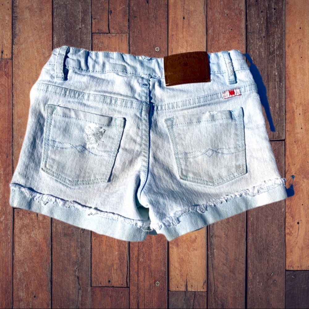 Lucky Brand Jean Shorts Girls 6 - Picture 2 of 8